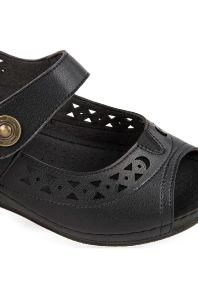 Muya Terra 31130-001 Anatomik Taban Kadın Sandalet Siyah 36-40 - 7