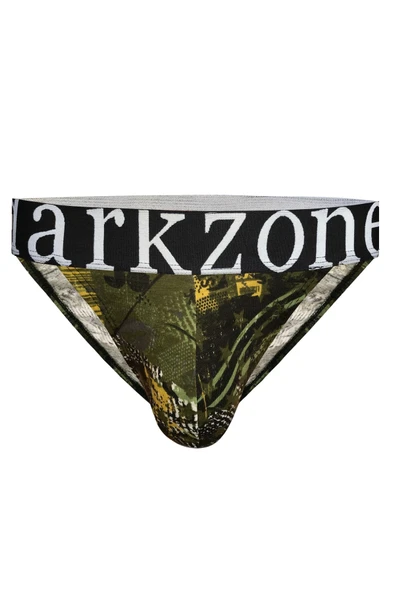 Geniş Lastikli Desenli Yeşil Erkek Slip 6145 ürün görseli