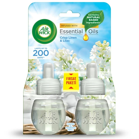Airwick Elektrikli Yedek Temizliğin Esintisi 2x19 Ml