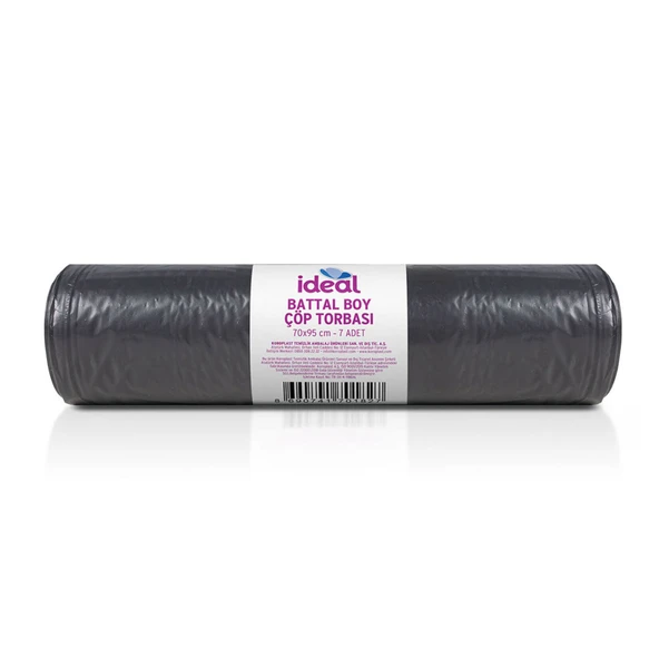 İdeal Çöp Torbası Battal Boy 70*95 Cm 7'li