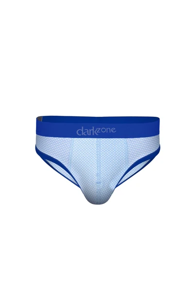 Nokta Desenli Mavi Erkek Hipster Slip 6129 ürün görseli