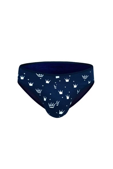 Tac Desenli Lacivert Erkek Slip 6543