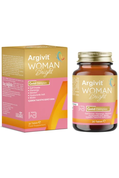 Woman Bright Gold Kompleks 2'li Paket - Biotin, Niasin, Çinko (SAFR’İNSİDE) Takviye Edici 30 Tablet - 4