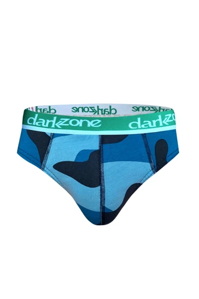 Kamuflaj Desenli Lacivert Slim Fit Erkek Slip 6366 ürün görseli