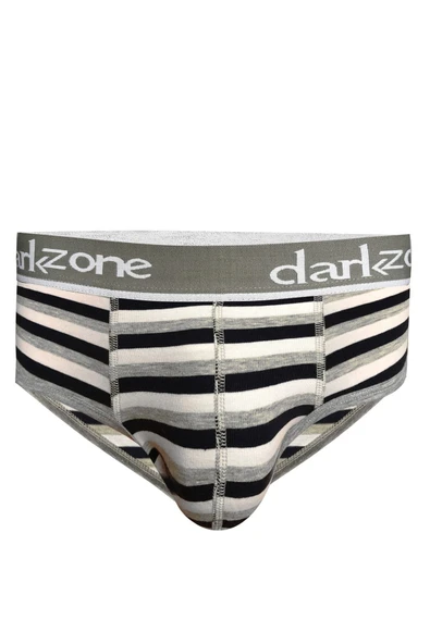 Erkek Çizgili Desenli Lacivert Hipster Slip 6127