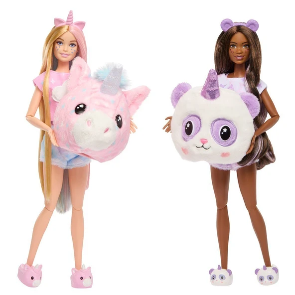 HRY15 Barbie Cutie Reveal Pijama Partisi İkili Set - 3