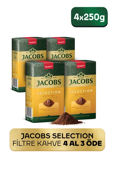 Selection Filtre Kahve 250 gr 4 Al 3 Öde