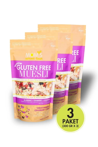 3'lü Glutensiz MÜSLİ 300 G