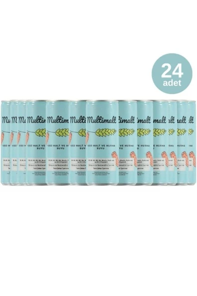 Anne Sütü Arttıran Alkolsüz %100 Malt ve Hurma Suyu 250 ml x24