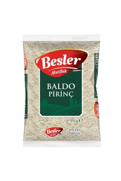 Besler Mutfak Baldo Pirinç 2,5 Kg