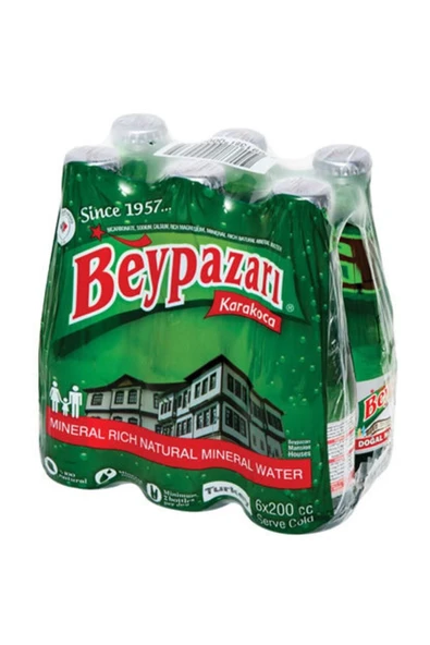 Beypazarı Sade Maden Suyu 6x200 ml