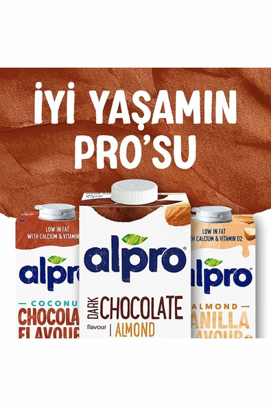 Bitter Çikolata Badem İçeceği 1 LT - 3