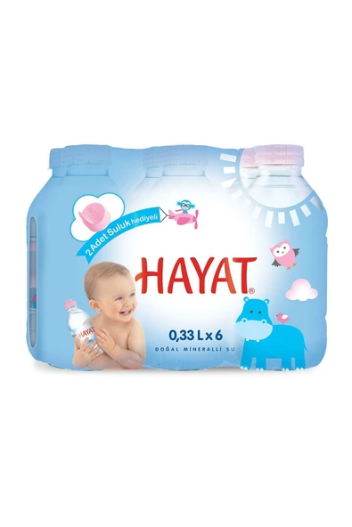hayat bebek suyu Su Bebeklere Özel 330 ml 6'lı