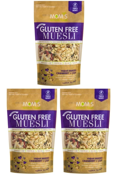 Mom's Glutensiz Müsli 300 Gr X 3