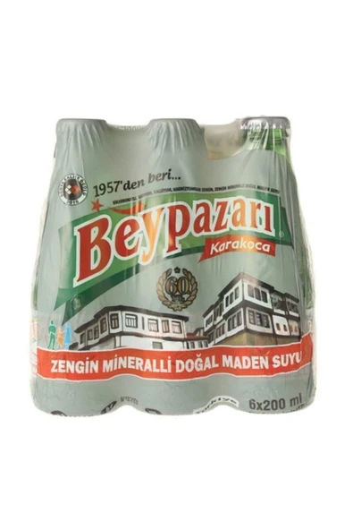 Doğal Sade Soda Maden Suyu 24x200 ml