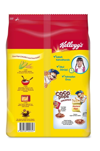 Coco Pops Çokofills Kakaolu Krema Dolgulu Tahıl Gevreği 310 Gr, Kahvaltılık Gevrek, Mısır Gevreği - 2