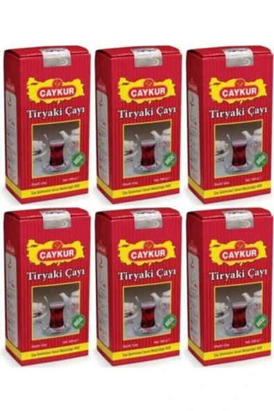 Çaykur Tiryaki 500 gr 6'lı Avantaj Paket