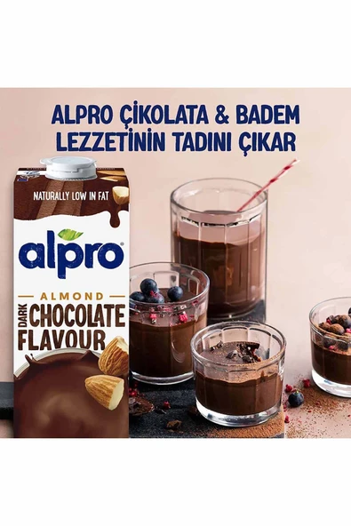 Bitter Çikolata Badem İçeceği 1 LT - 5
