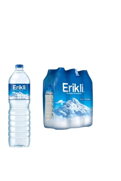 Doğal Kaynak Suyu 1,5 Lt 6'lı Paket ürün görseli 1