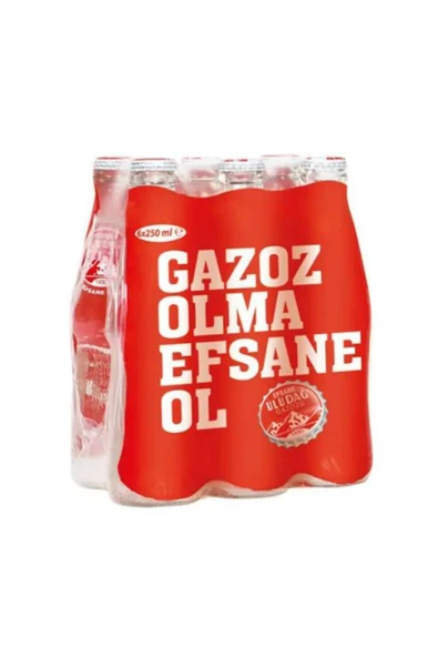 Efsane Gazoz Cam 6x250 ml (24'LÜ) ürün görseli 1