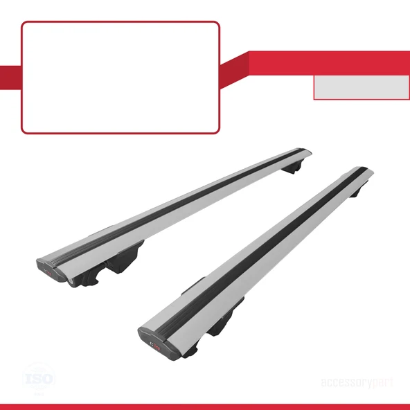 Ara Atkı Tavan Barı Hook Model 140cm Gri (2 Adet) - 2