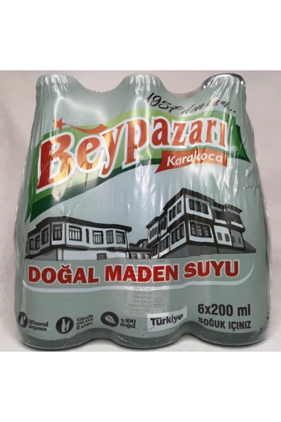 Doğal Minarelli 200ml 12'li Paket Madensuyu