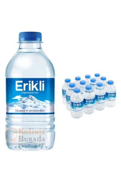 erikli su 330 Ml 12 li pet su