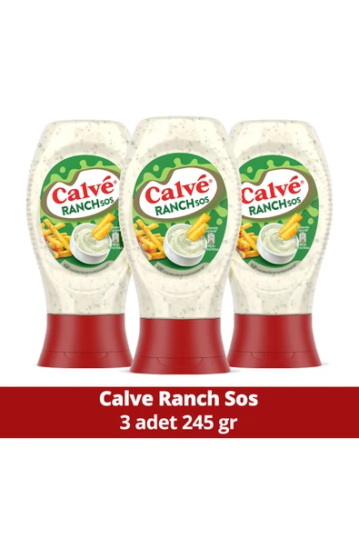 Sos Ranch 245 gr X3 Adet