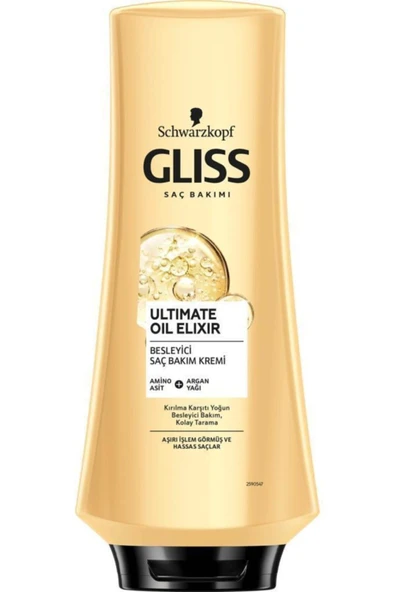 Ultimate Oil Elixir Şampuan 500 Ml + Saç Kremi 360 Ml + Taft Power Kaşmir Saç Spreyi 250 Ml - 5