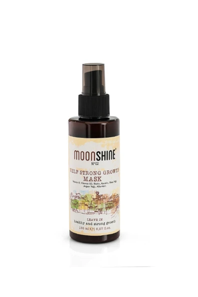 MOONSHINE Help Strong Growth Mask 150ml - Güçlü Uzamaya Yardımcı Durulanmayan Maske