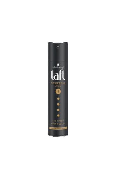 6'lı Taft Saç Spreyi Powerful 250 ml. Age