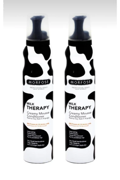 MORFOSE Dk Hair Clinic Milk Theraphy Saç Köpüğü 200 Ml X 2 Adet ürün görseli