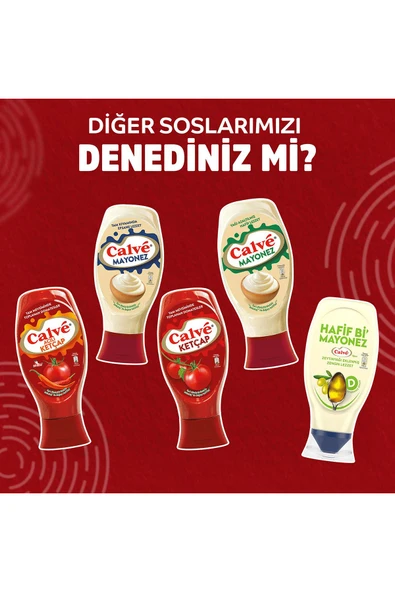 Ketçap 600 G Mayonez Yağı Azaltılmış 540 G 2'li Set X3 Adet - 7