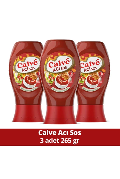Sos Acı 265 gr X3 Adet