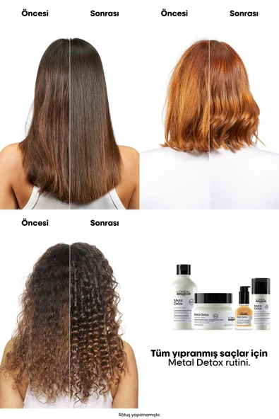 L'OREAL PROFESSİONNEL Serie Expert Metal Detox Oil Konsantre Yağ 50ml - Resim 3