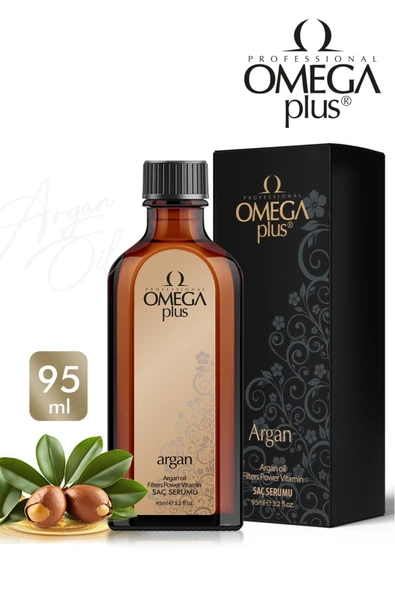 OMEGA PLUS Argan Saç Bakım Yağı 95 ml - Doğal Işıltı Ve Onarıcı Bakım - Resim 3