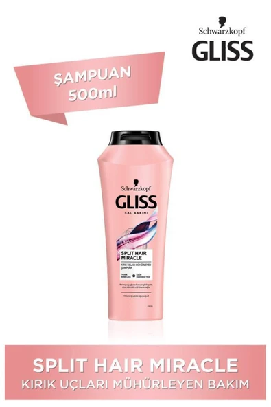 Split Hair Miracle Şampuan 500 ml Saç Kremi 360 ml Taft Power Cashmere Sprey 250 ml - 5