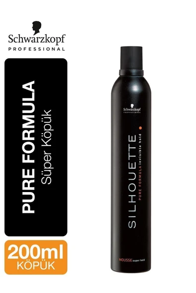 SİLHOUETTE Süper Tutucu Köpük 200ml ürün görseli