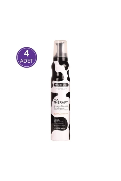 MORFOSE Milk Therapy Saç Köpüğü 200 Ml 4 Adet ürün görseli