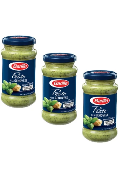 Fesleğenli Pesto (pesto Genovese) Makarna Sosu 190 Gr. X 3 Adet