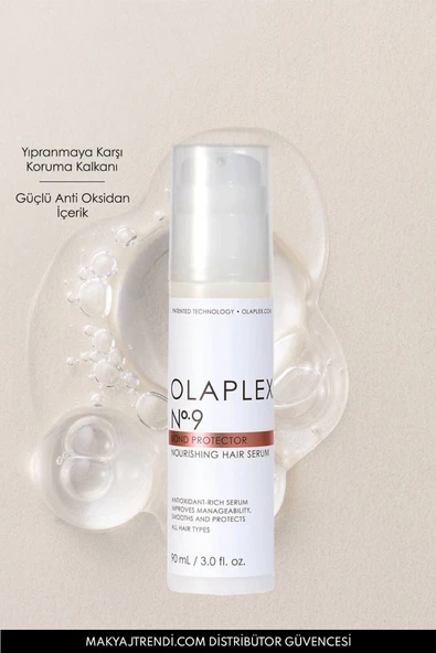 OLAPLEX Nº.9 Bond Protector Nourishing Hair Serum - Bağ Koruyucu Besleyici Saç Serumu ürün görseli