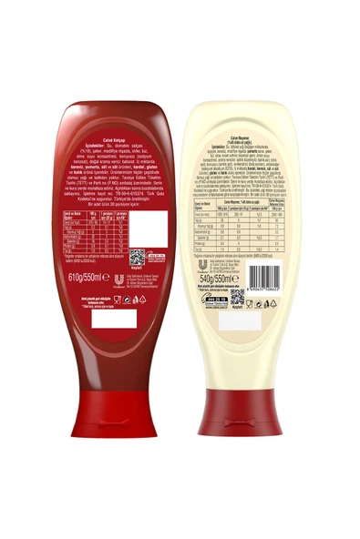 Ketçap 600 G Mayonez Yağı Azaltılmış 540 G 2'li Set X3 Adet - 8