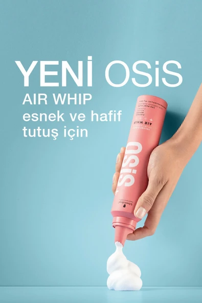 OSİS Air Whip Hacim Ve Tutuş Sağlayan Esnek Köpük 200ml x 2 Adet | Nemli Saç Hissi, Isı Koruma - 3
