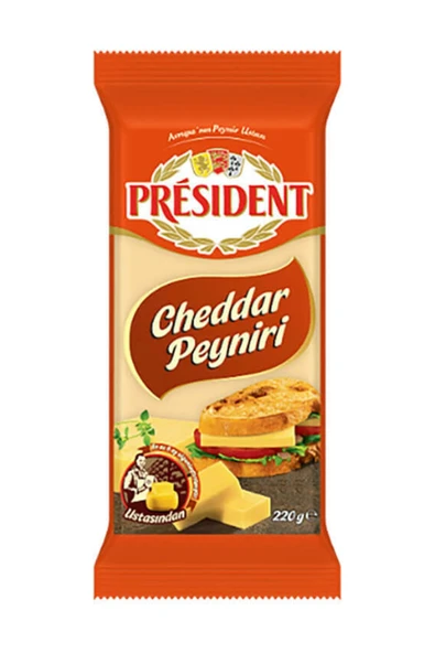 Presıdent Cheddar Peyniri 220 gr