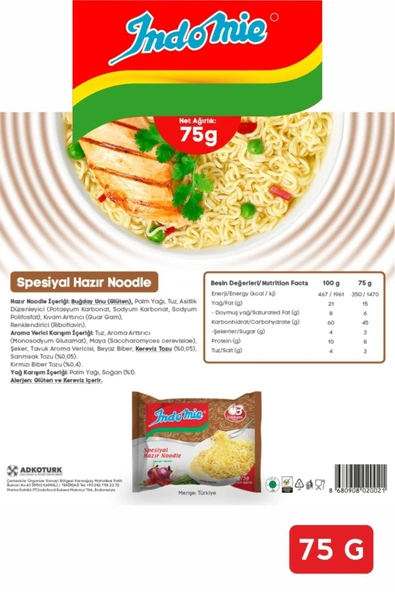 Indomie 20'li Spesiyal Hazır Noodle Paket - 2