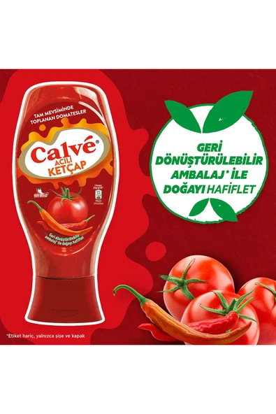 Acılı Ketçap 610 G Mayonez Yağı Azaltılmış 540 G 2'li Set X3 Adet - 7