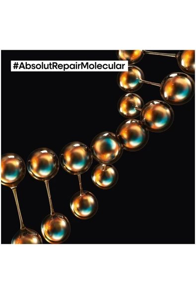 L'OREAL PROFESSİONNEL Serie Expert Absolut Repair Molecular Yıpranmış Saçlar İçin Moleküler Onarıcı Maske 100 ml - Resim 3