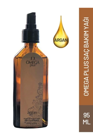 OMEGA PLUS Argan Saç Bakım Yağı 95 ml - Doğal Işıltı Ve Onarıcı Bakım - Resim 2