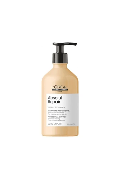 L'OREAL PROFESSİONNEL Serie Expert21 Absolut Repair Yıpranmış Saçlar Için Onarıcı Şampuan 500 Ml