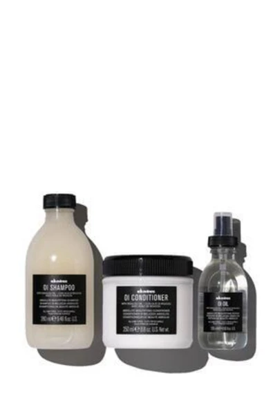DAVİNES Oi/oil Sülfatsız Şampuan 280ml + Kremi 250ml +yağ 135 Ml Mucizevi 3.lü Bakım Set